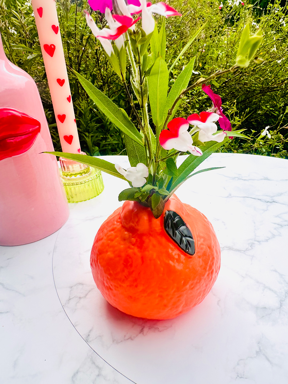 Miniature : Vase orange