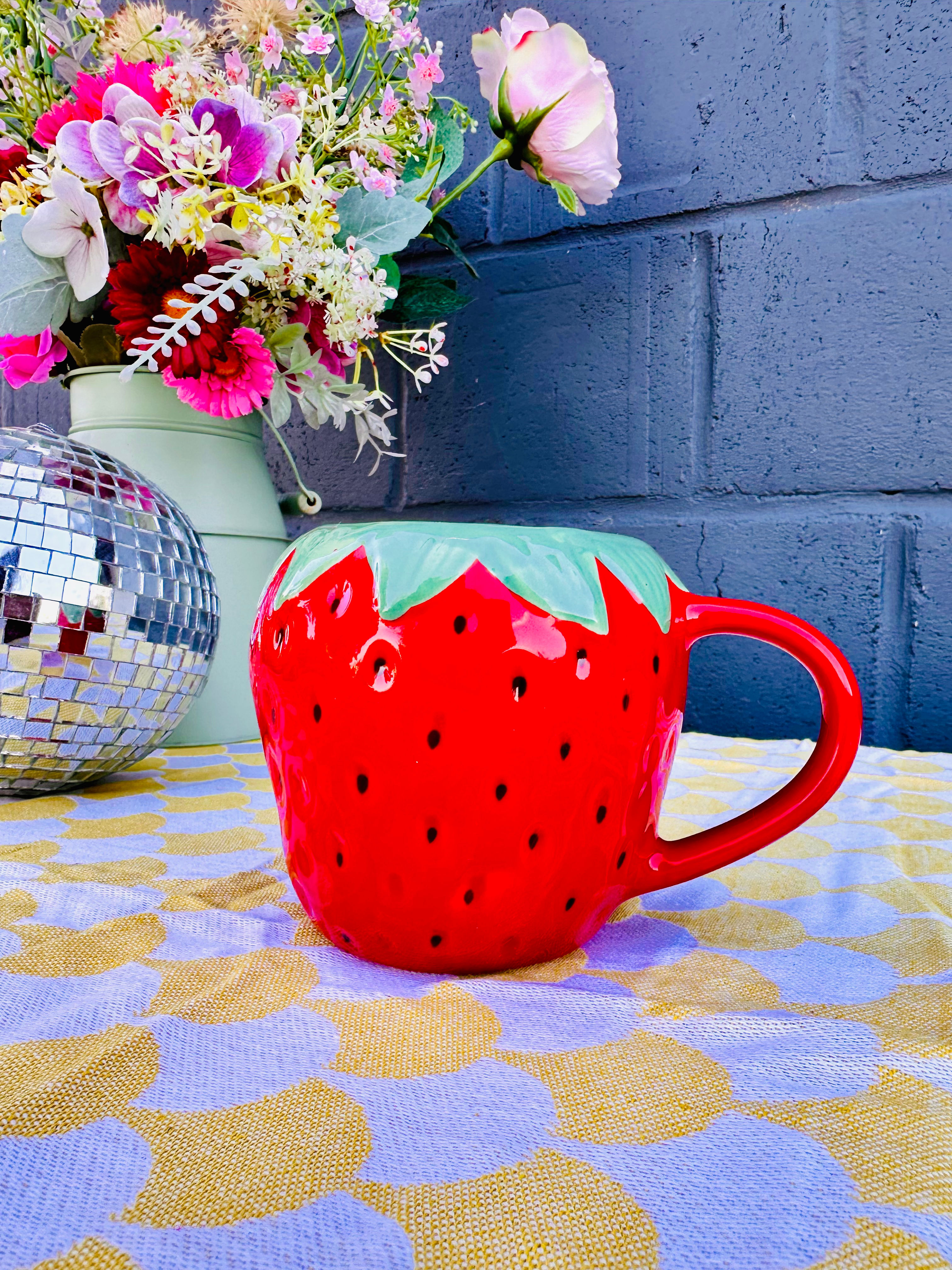 Grand mug fraise 🍓