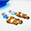 Miniature : Boucles d'oreilles Poisson clown 