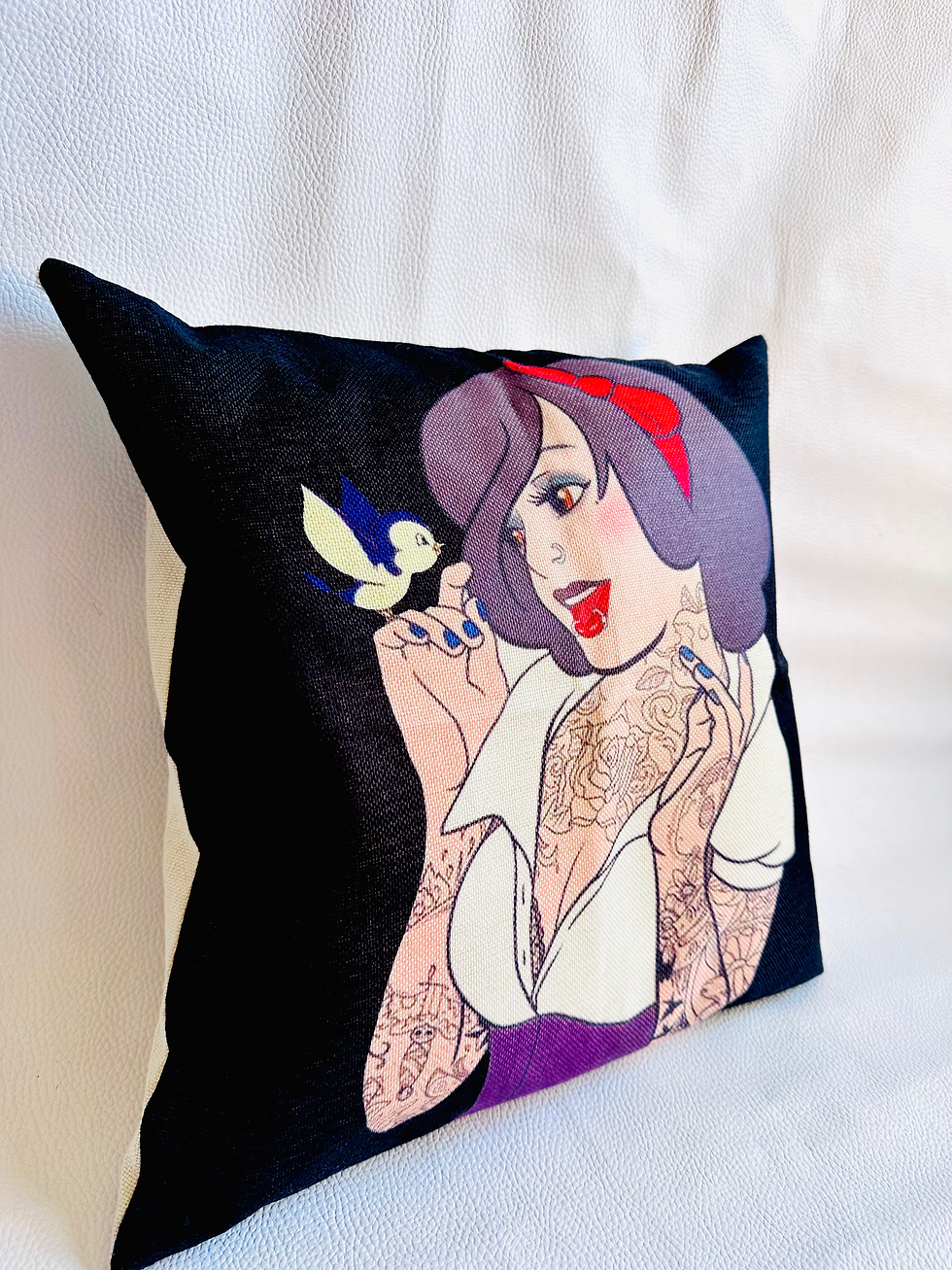 Miniature : Coussin Blanche-Neige #2