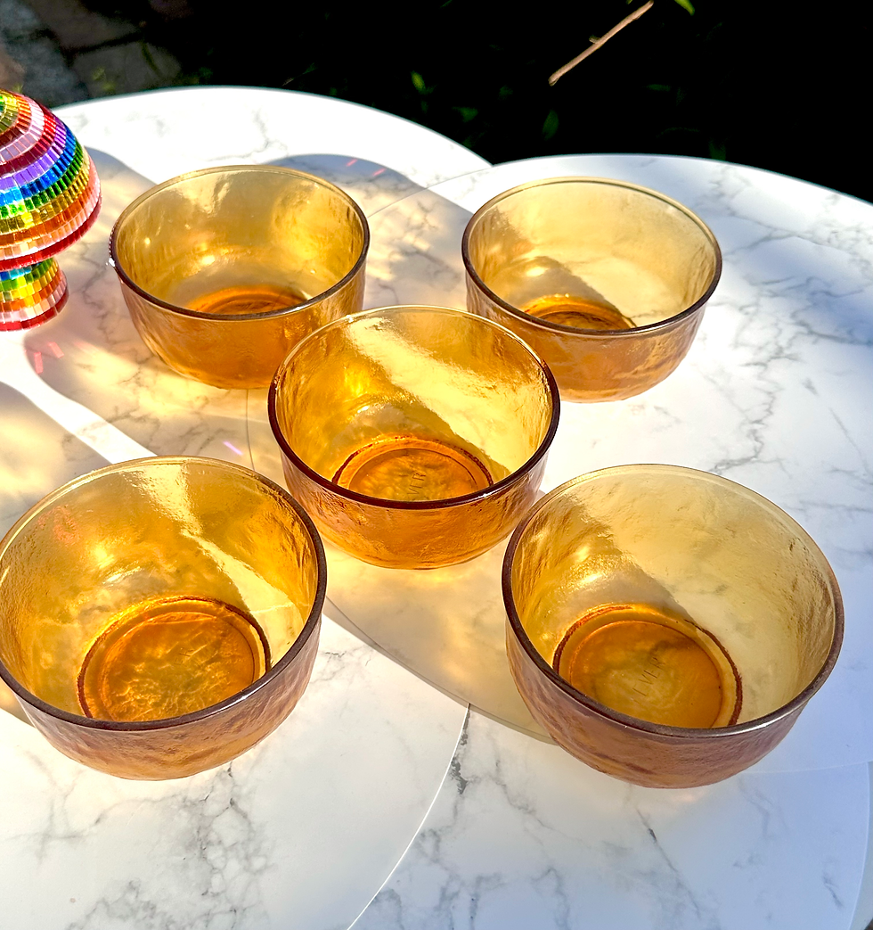 Miniature : Petits bols ambrés sierra 