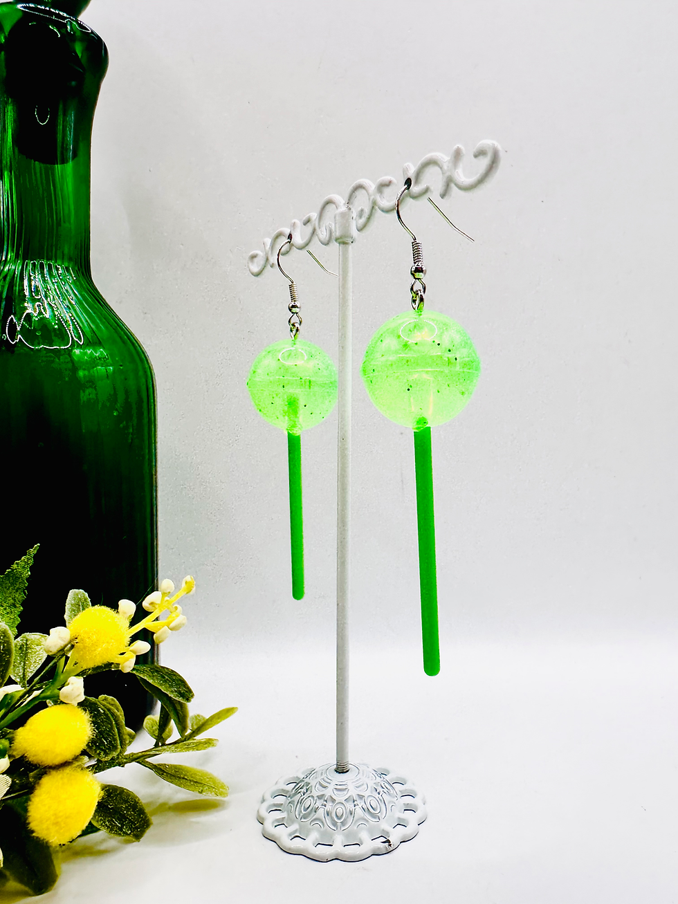 Miniature : Boucles d’oreilles Lollipop Pomme 🍏 