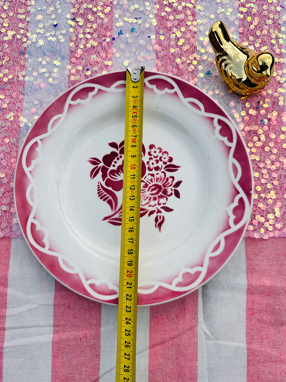Miniature : Assiette Digoin sarreguemines Odette #1