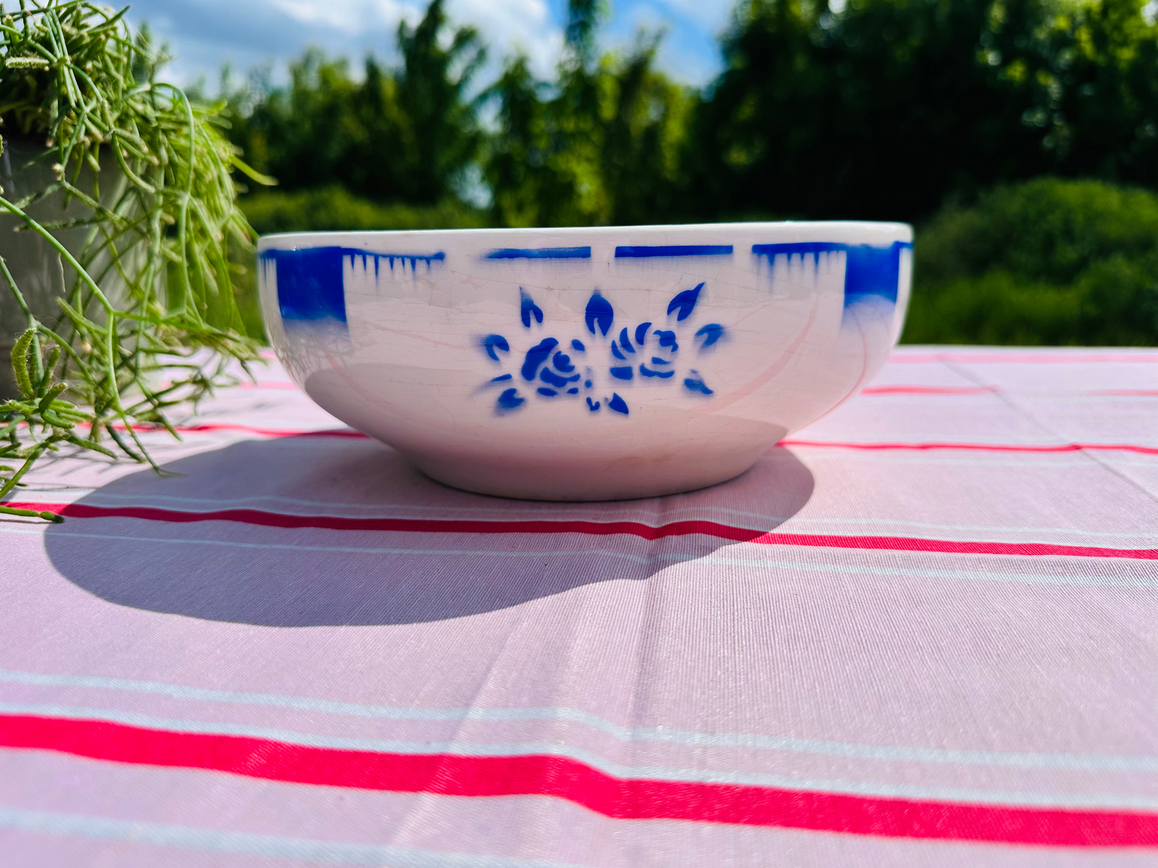Plat faïence ancien