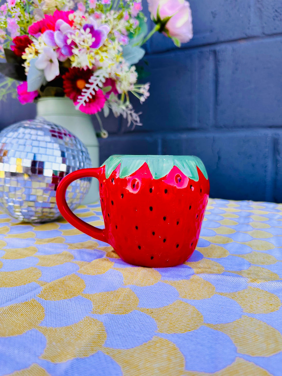 Miniature : Grand mug fraise 🍓 