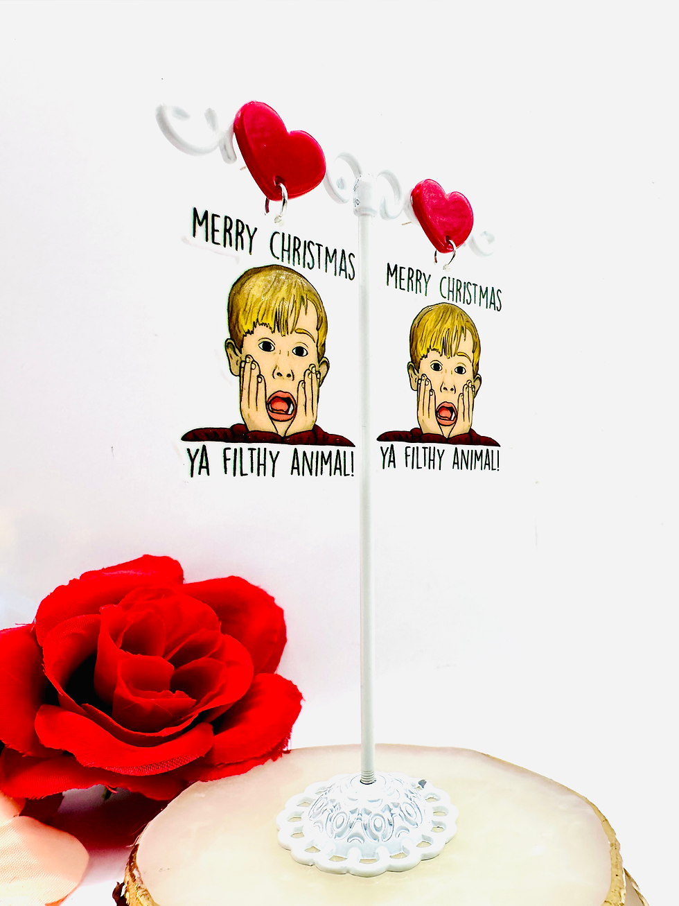 Miniature : Boucles d'oreilles Maman j’ai raté l’avion