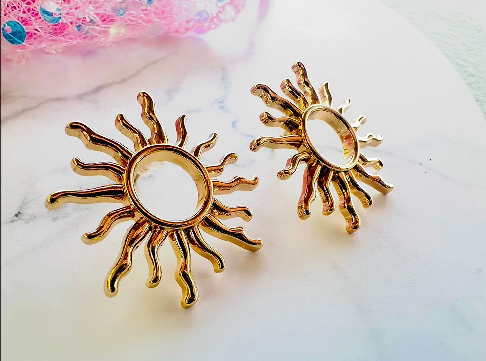 Miniature : Boucles d’oreilles Soleil 