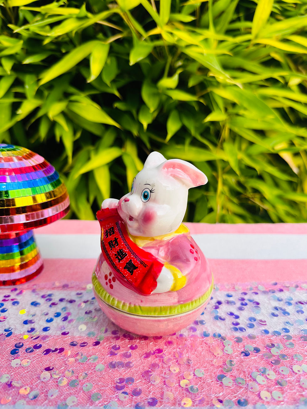 Miniature : Déco lapin chinois