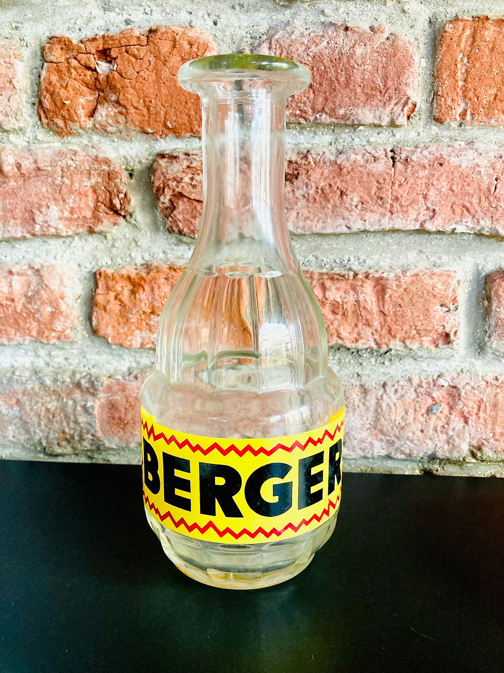 Miniature : Carafe verre Berger