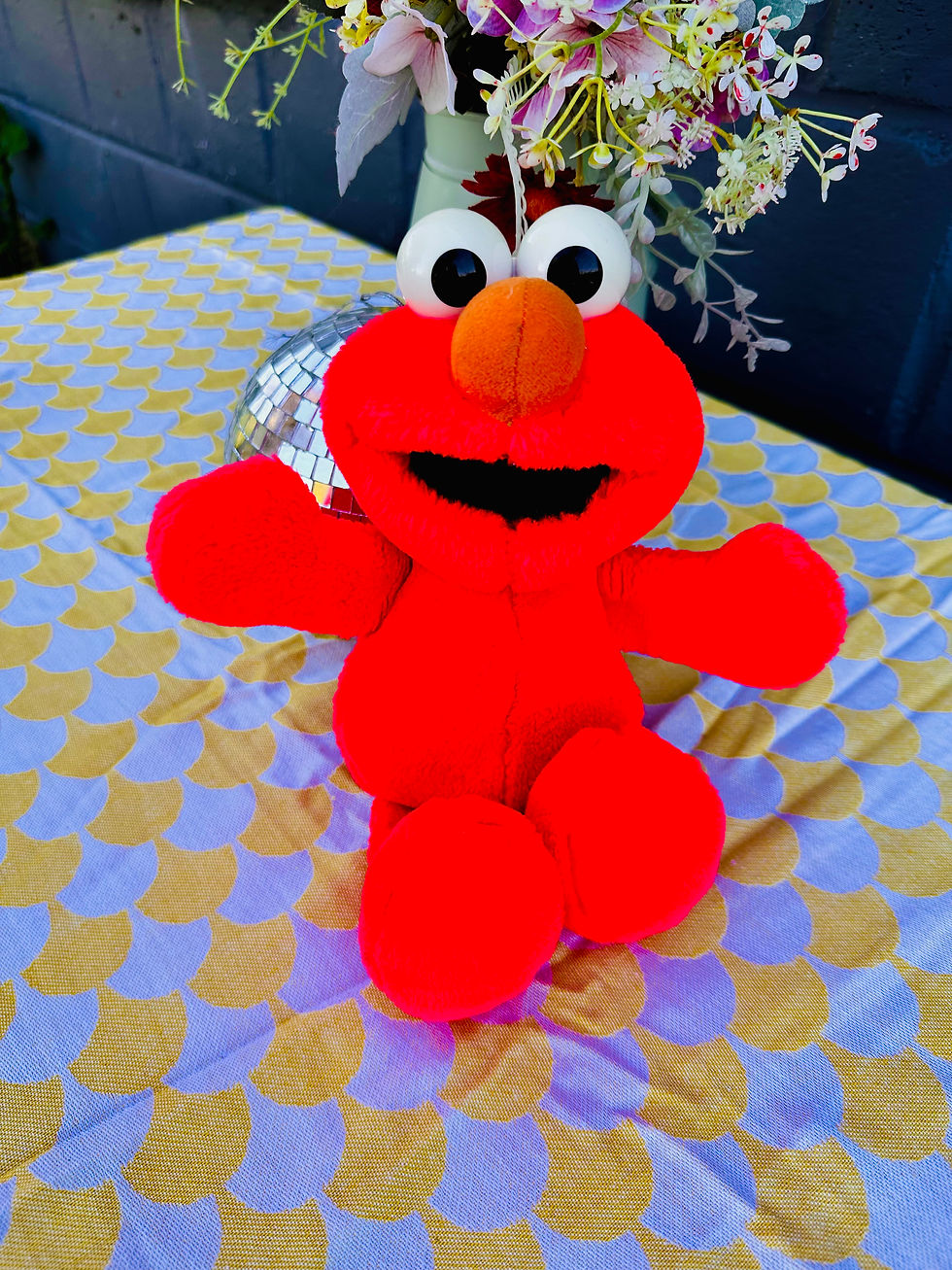 Miniature : Peluche Elmo vintage