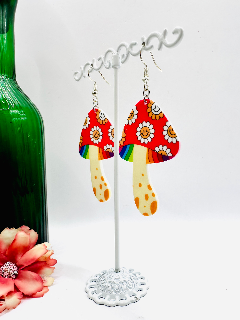 Miniature : Boucles d’oreilles Champi 70s