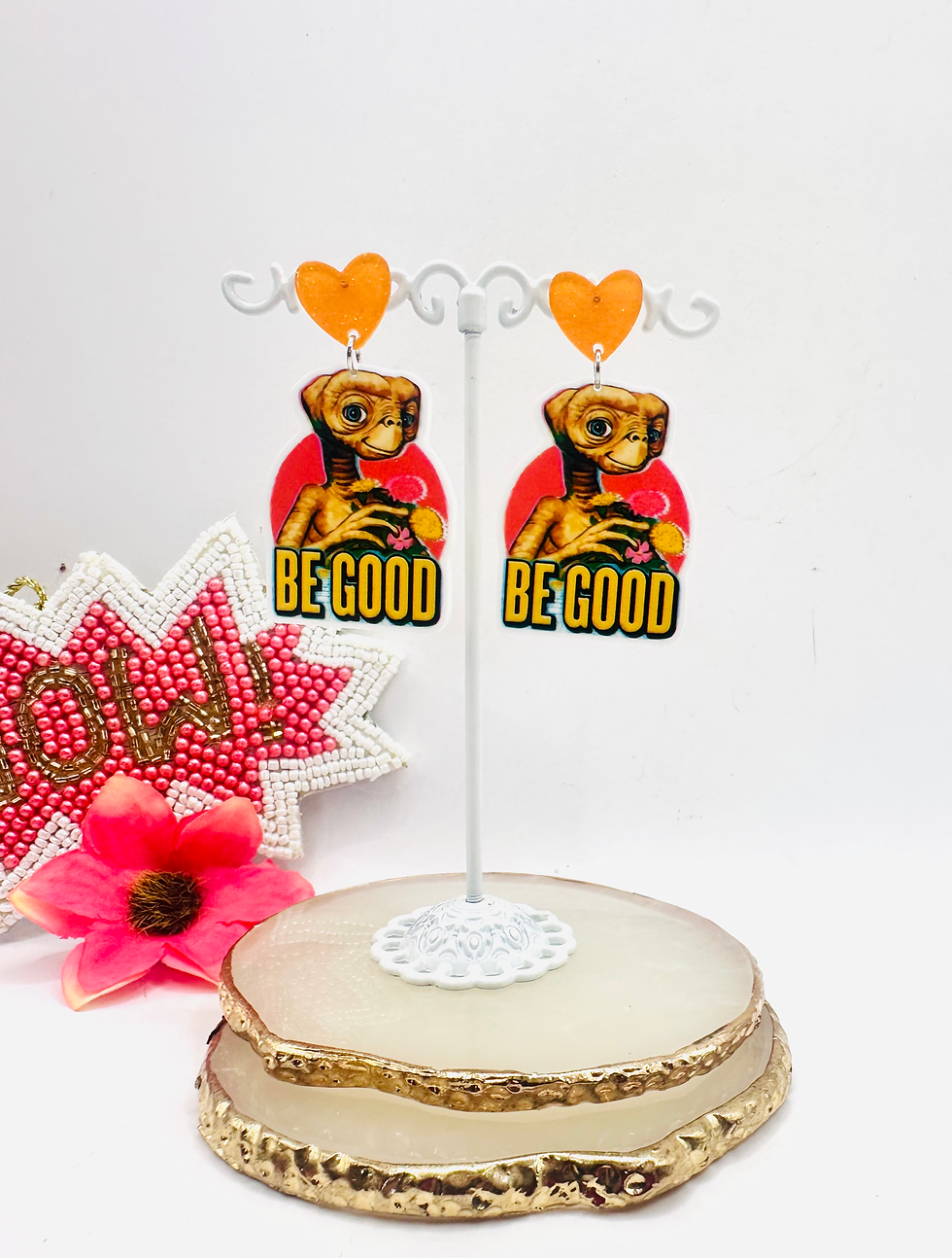 Miniature : Boucles d’oreilles ET « Be Good »