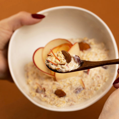 Photographie culinaire bircher muesli