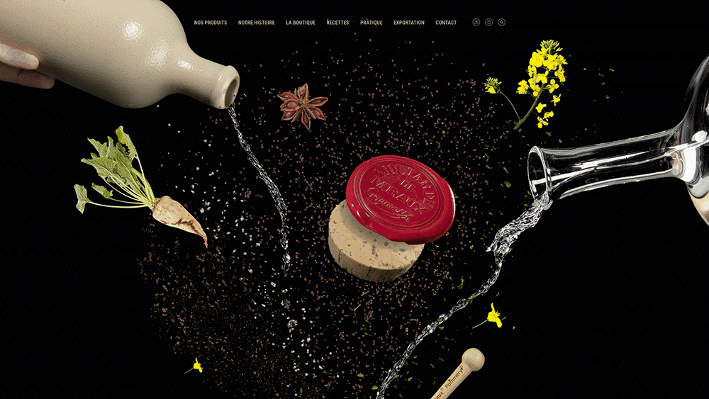 Packshot et animation pour site internet LAB