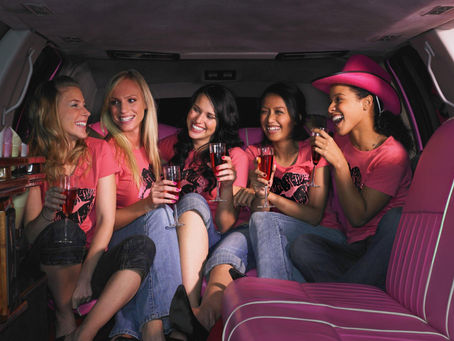 birthday party in a limousine