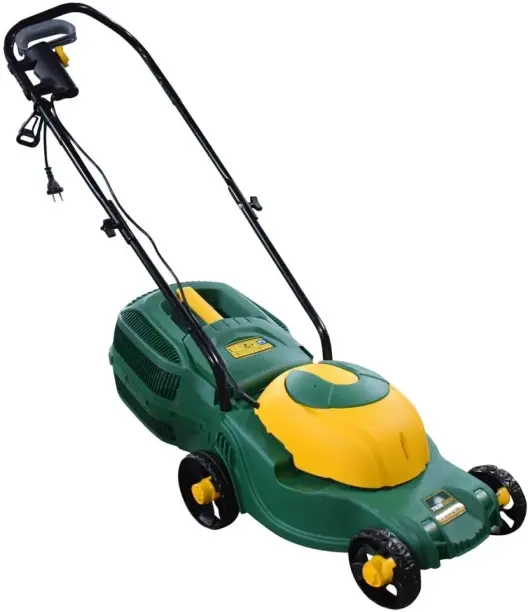Trimtech Electric Lawn Mower - Green & Yellow