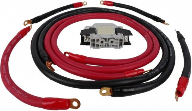 Solarix SOLS48VBATTCAB 48V Battery Cable Kit with 160A Fuse
