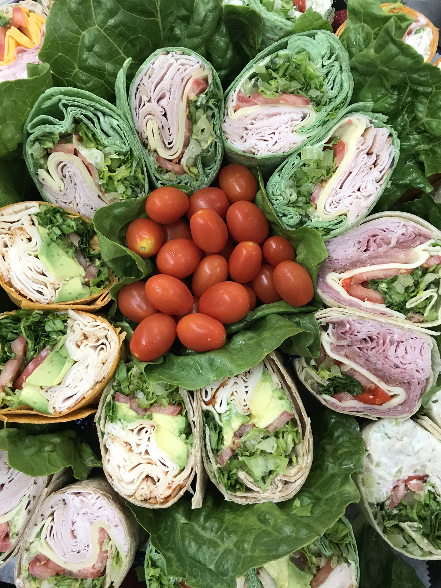 Arranged Food and Objects