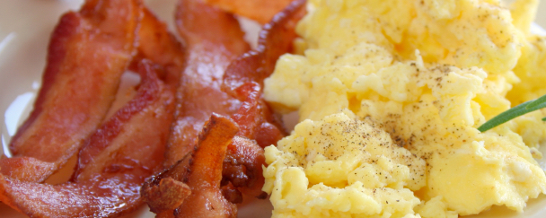 Arranged Food and Objects