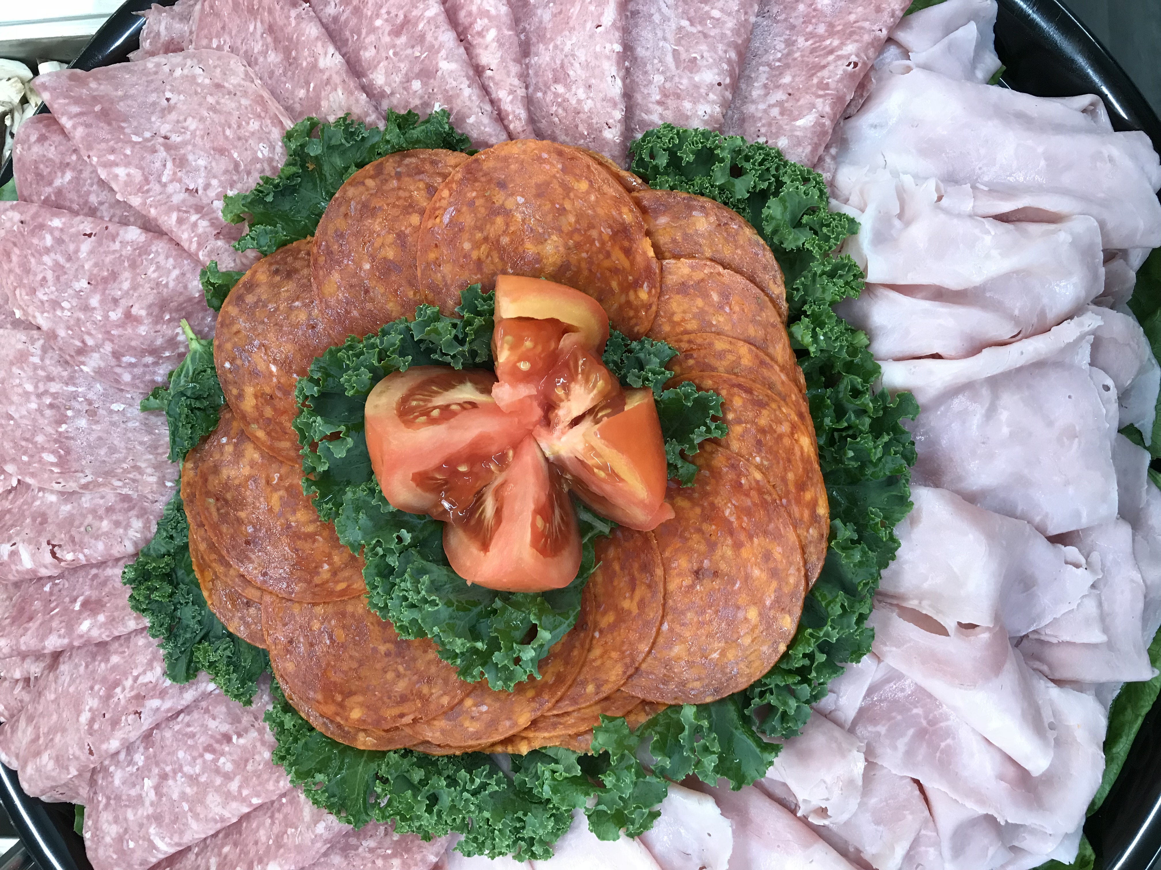 Arranged Food and Objects