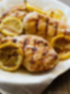 Warm Grilled Lemon Chicken