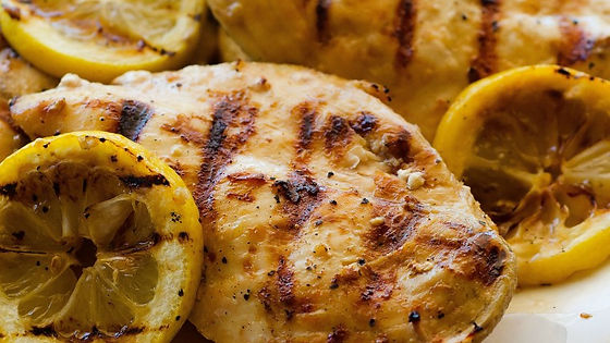 Warm Grilled Lemon Chicken