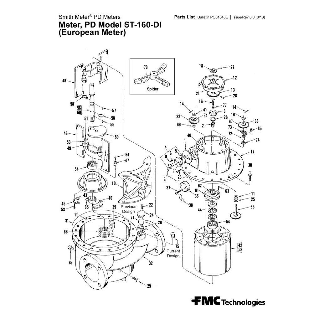 670968-421 Smith Meter ST-160-DI - Hex Head Cap Screw