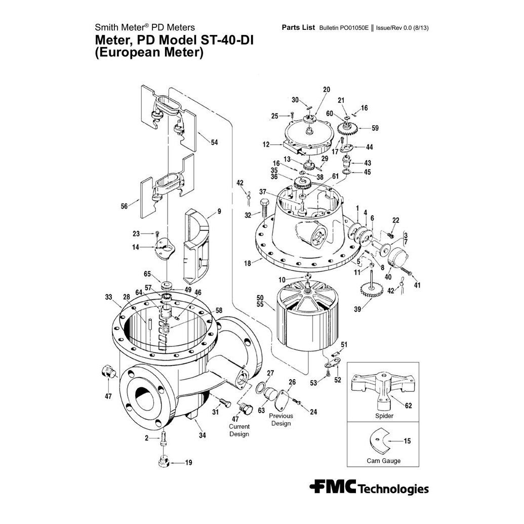 006023-002 Smith Meter ST-40-DI - Drive Coupling