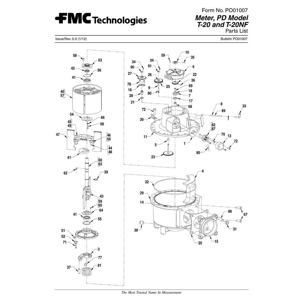 013662-002 Smith Meter T-20 - Standard