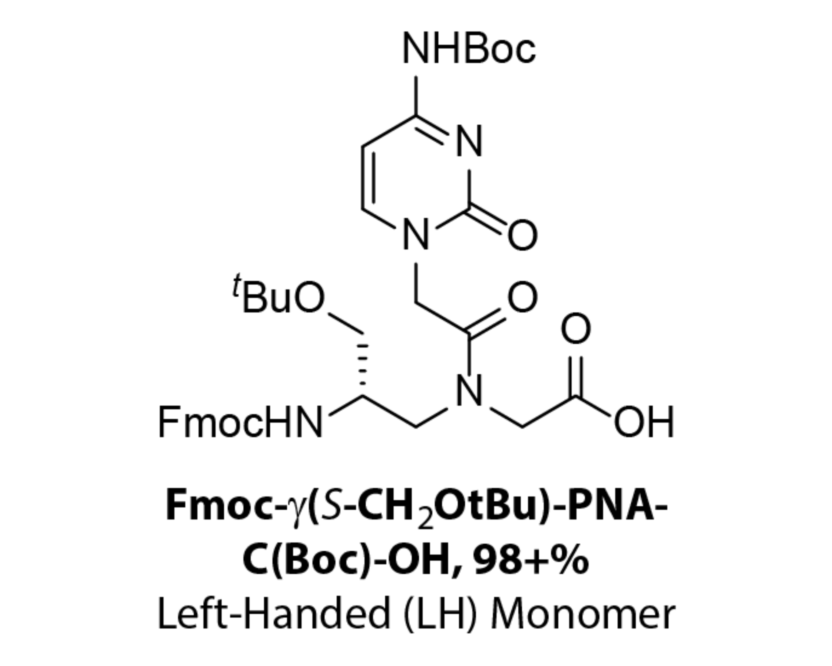 LH: Fmoc-y[S-Ser(tBu)]-PNA-C(Boc)-OH
