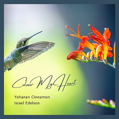 Colour my Heart Album Cover by Yohanan Cinnamon