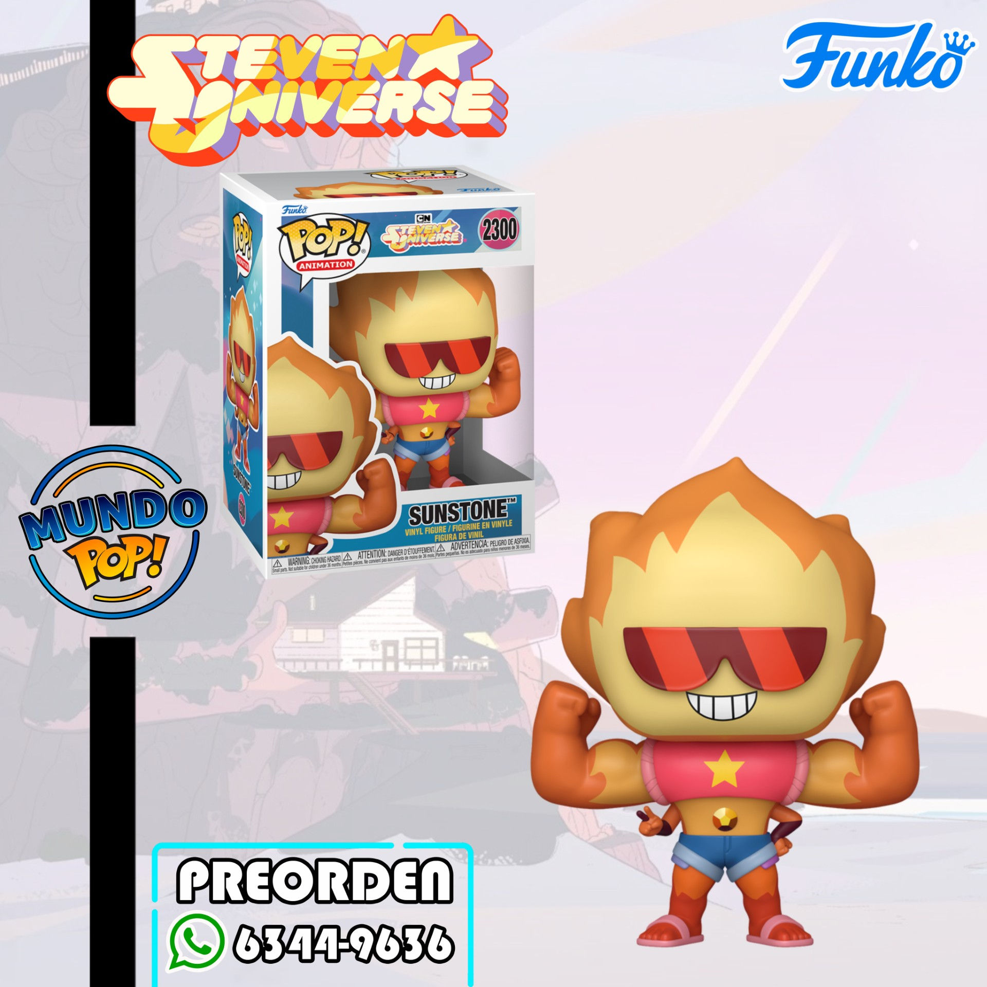 Funko Pop! Animation: Steven Universe - Sunstone 2300