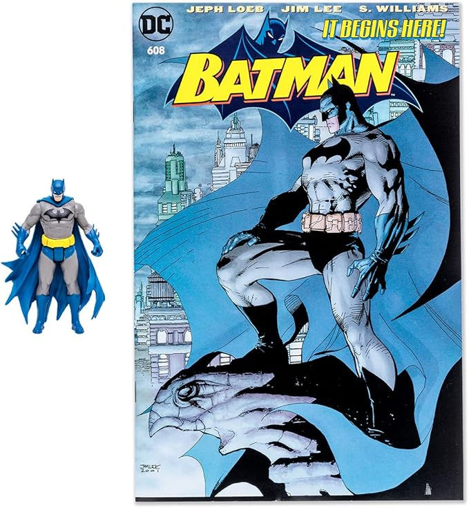 Miniatura: McFarlane Toys - DC Comics: Batman: Hush - Figura & Comic