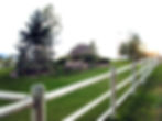 Three rail Doweled fence