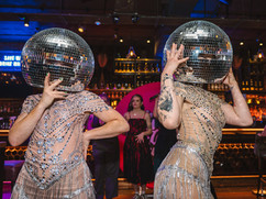 circus performances during the alternative wedding industry awards ceremony night