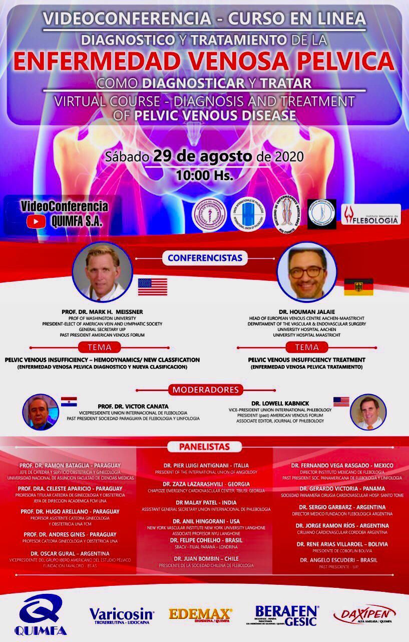 Conferencia Diagnóstico y Tratamiento de la Enfermedad venosa pélvica 