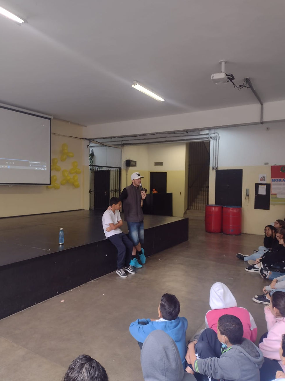 PALESTRA SOBRE RESPEITO E CONVIVÊNCIA