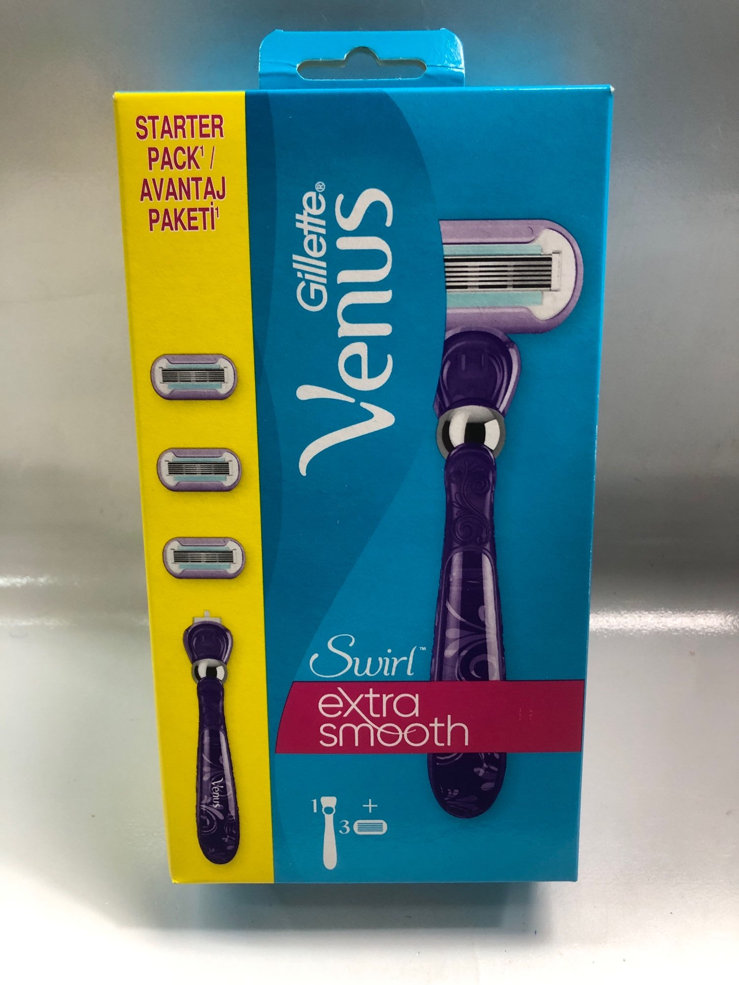 גילט ונוס אקסטרא סמוט סוויל 5 להבים 