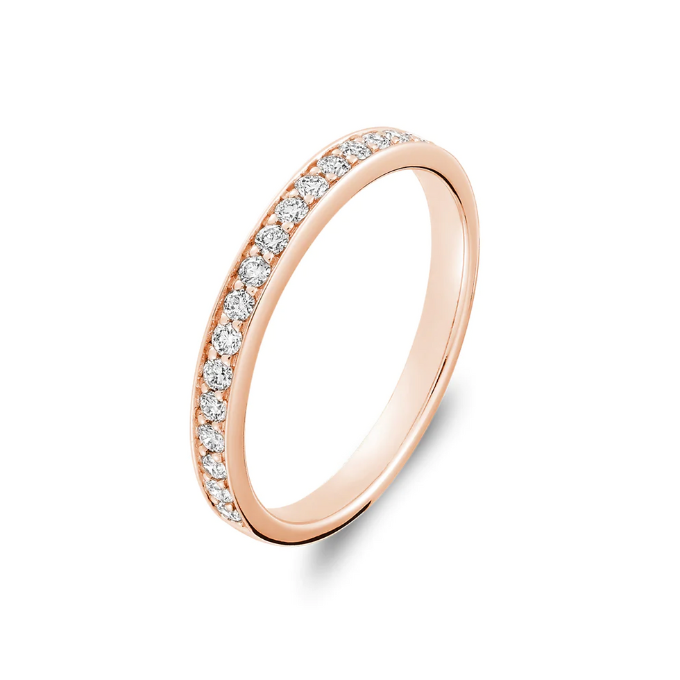 Miniature : Matching Diamond Engament Band
