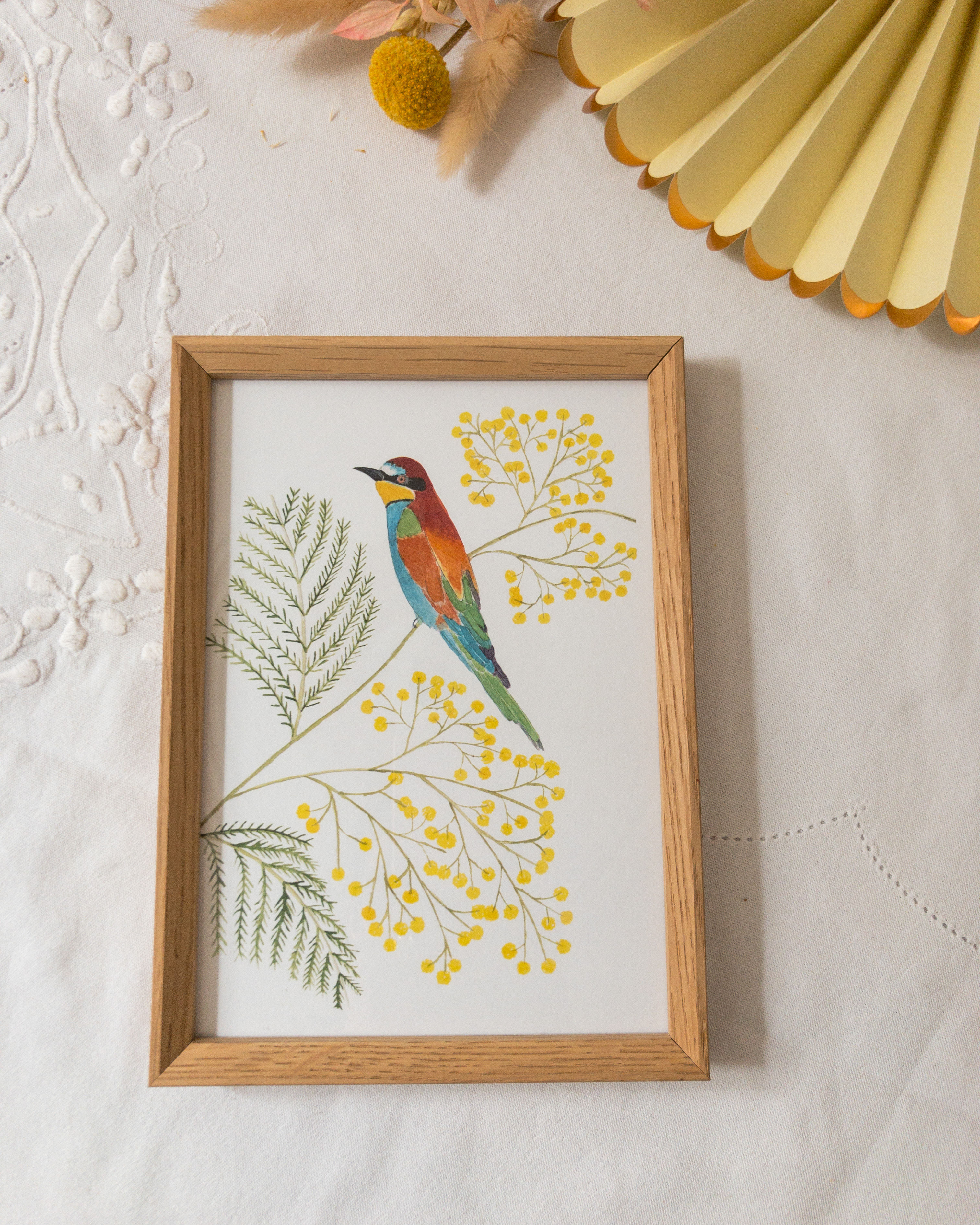 Affichette A5 Guêpier d'Europe