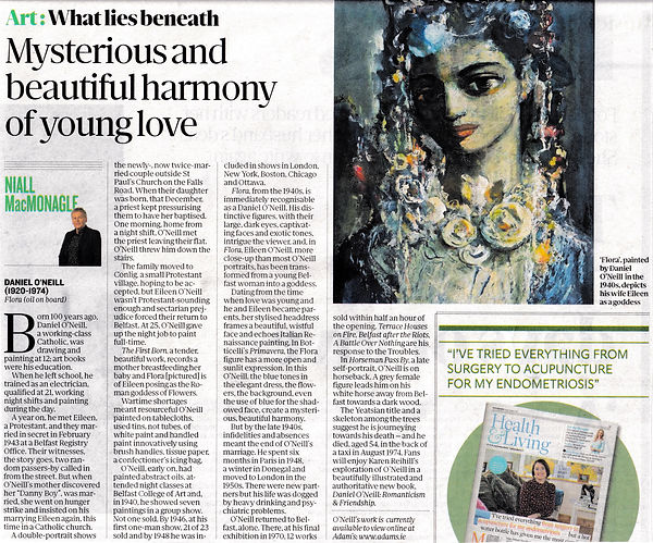 Daniel O'Neill. Sunday Independent Review. 