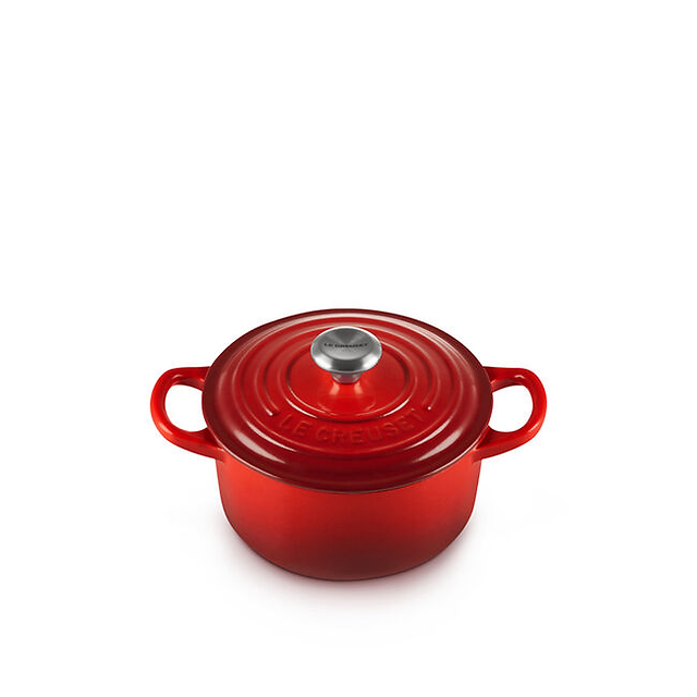 cherry red cookware
