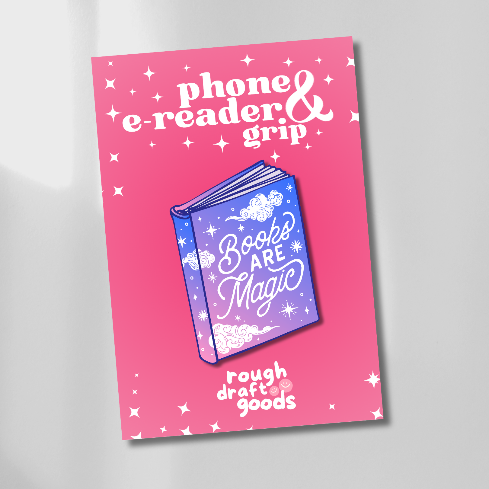 Books Are Magic Book Phone & e-Reader Grip