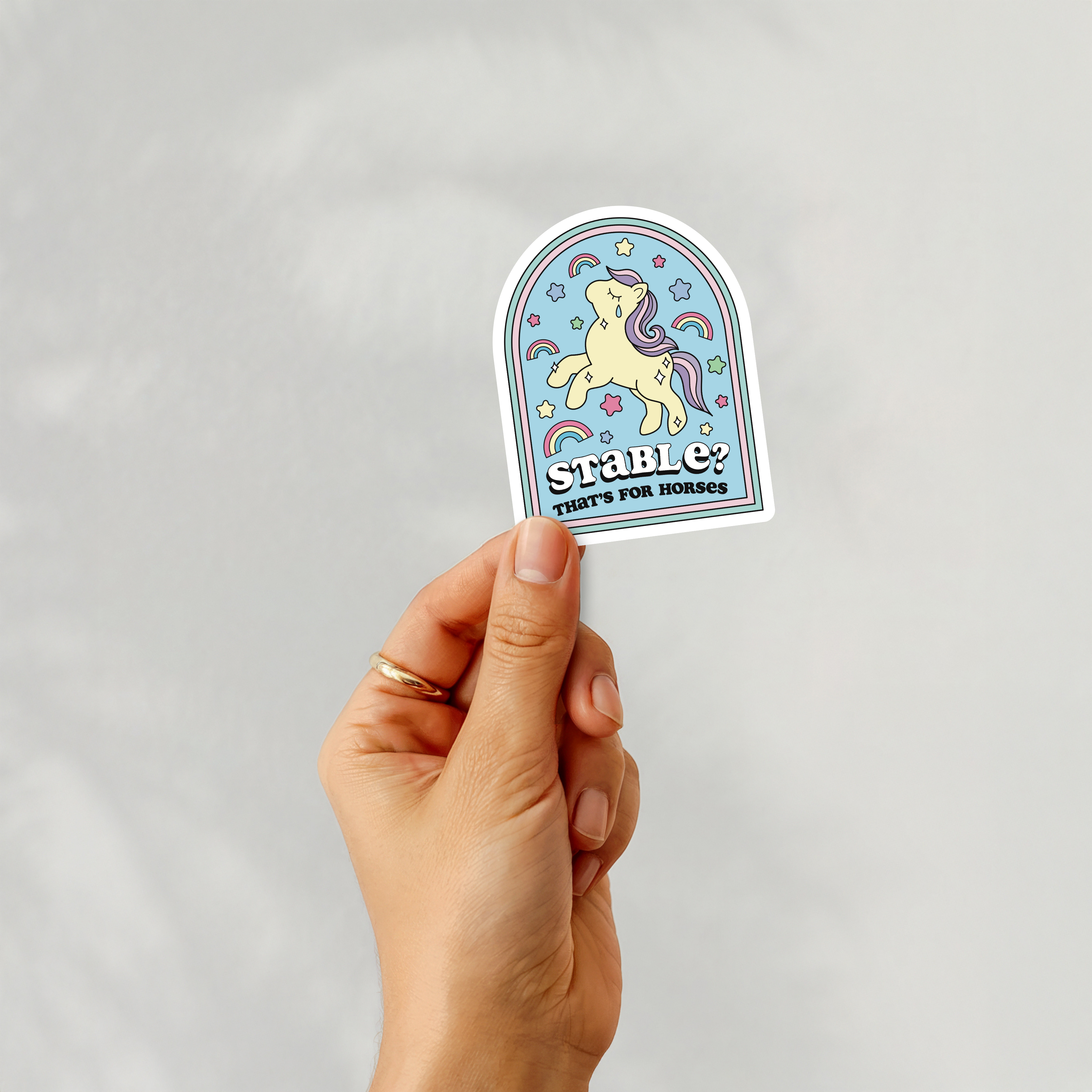 Stable Sticker