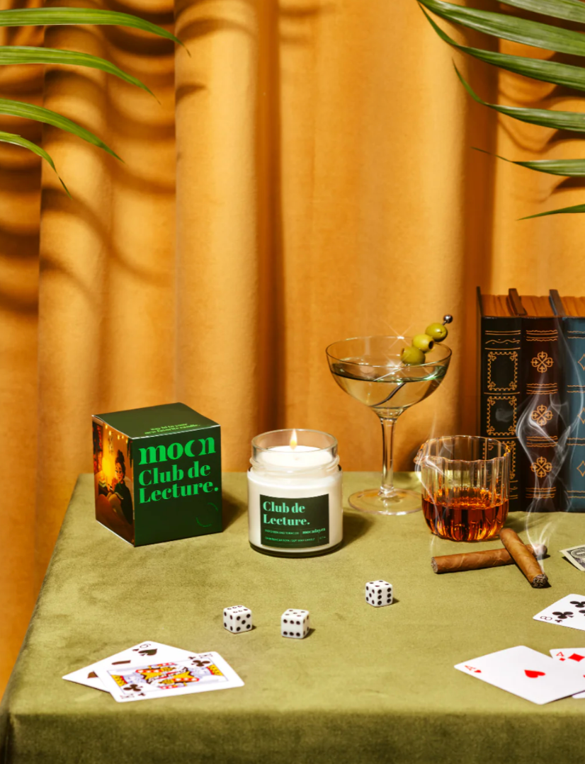 Book Club Candle