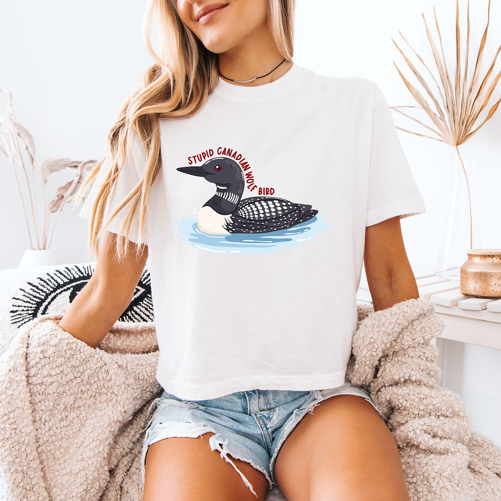 Thumbnail: Canadian Wolf Bird Tee