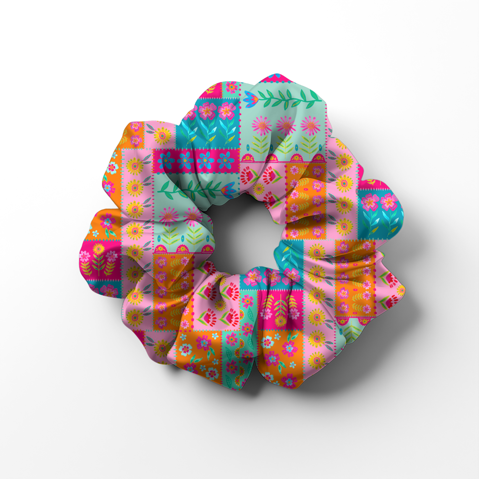 Quilted Scrunchie