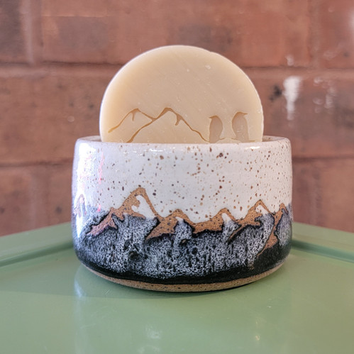 Shave Soap Bowl | Two Ravens Soap
