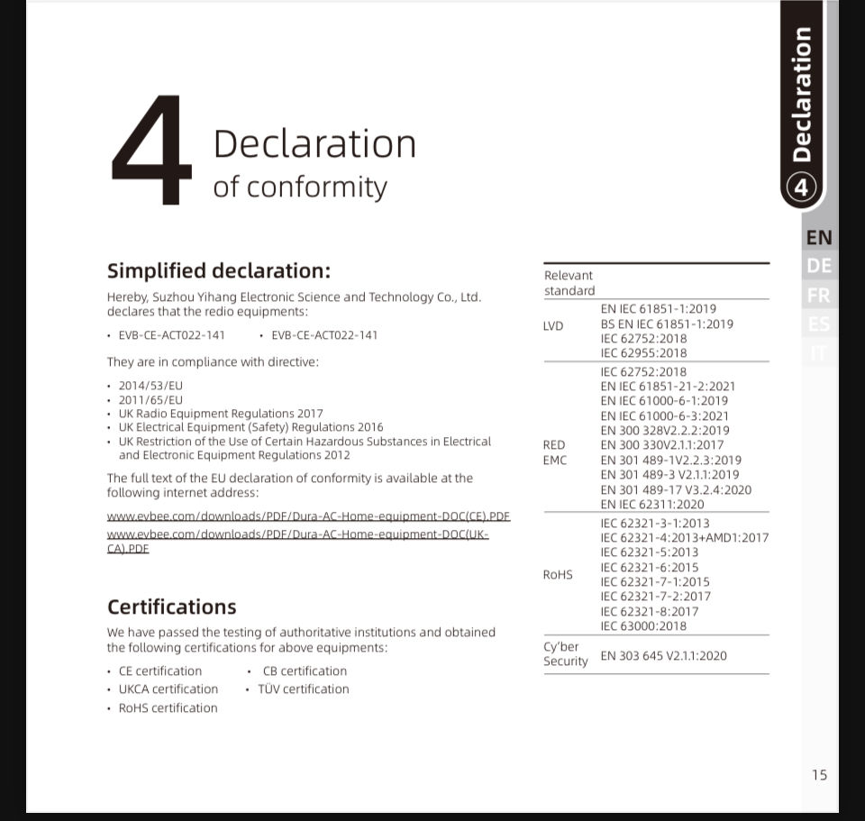 縮圖：EVbee Dura多功能(B型漏電保護)充電器Bluetooth+Wi-Fi+Apps 8米 (現貨)