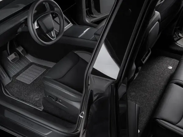 縮圖：HALOBLK Model Y 2021-2026 專用全包圍腳墊 (右軚連毛毯)